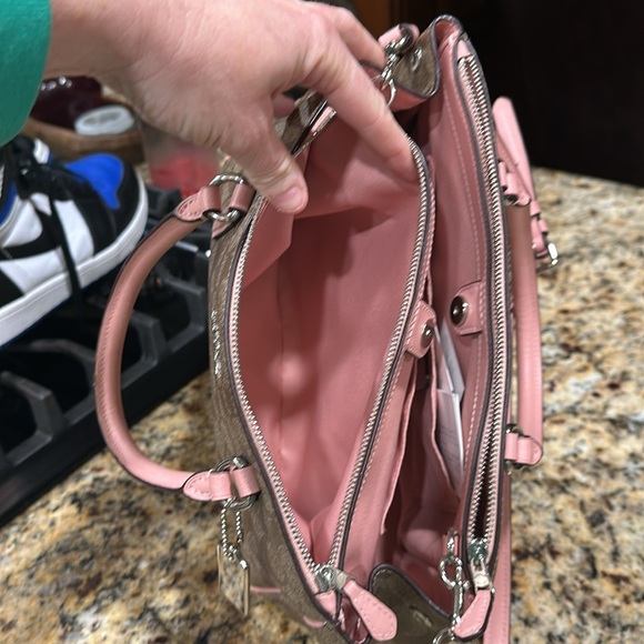 Coach Mini Surrey Carryall In Signature Canvas Used for 1 week. - Picture 3 of 6